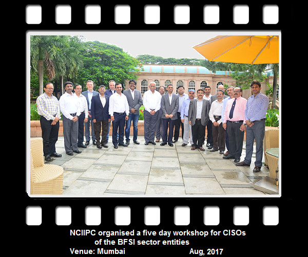 Workshop for CISOs of BSFI sector