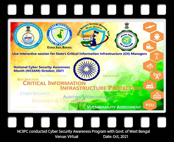 Cyber Security Awareness Program with Govt. of West Bengal