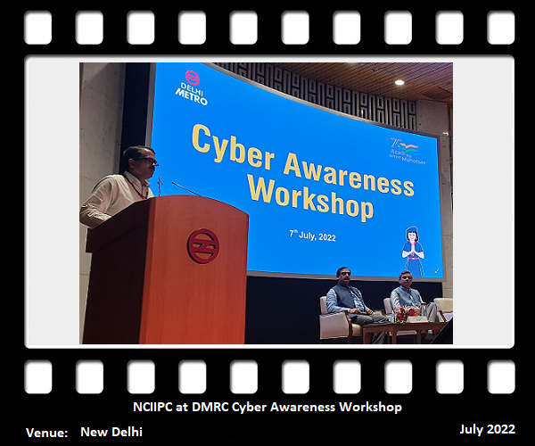 NCIIPC at DMRC Cyber Awareness Workshop