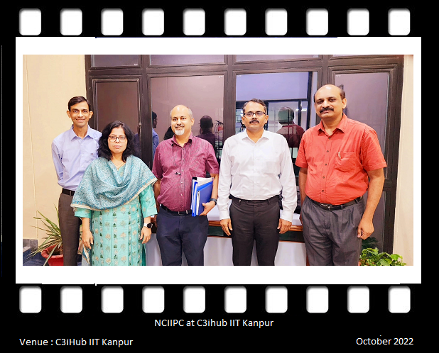 NCIIPC at C3ihub IIT Kanpur