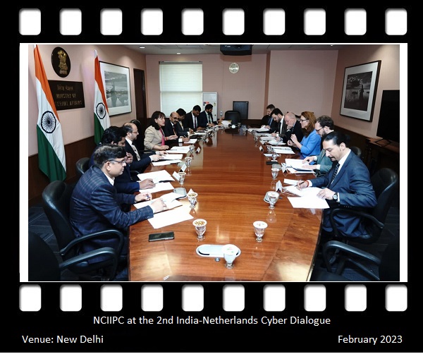 NCIIPC at the 2nd India-Netherlands Cyber Dialogue