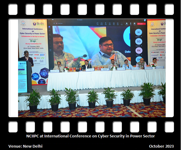 NCIIPC at International Conference on Cyber Security in Power Sector
