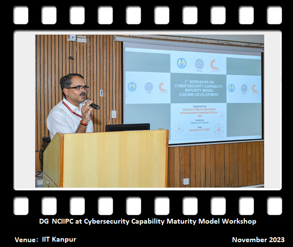 NCIIPC at Cybersecurity Capability Maturity Model Workshop