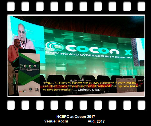 NCIIPC at Cocon